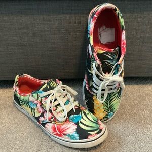 Floral Vans